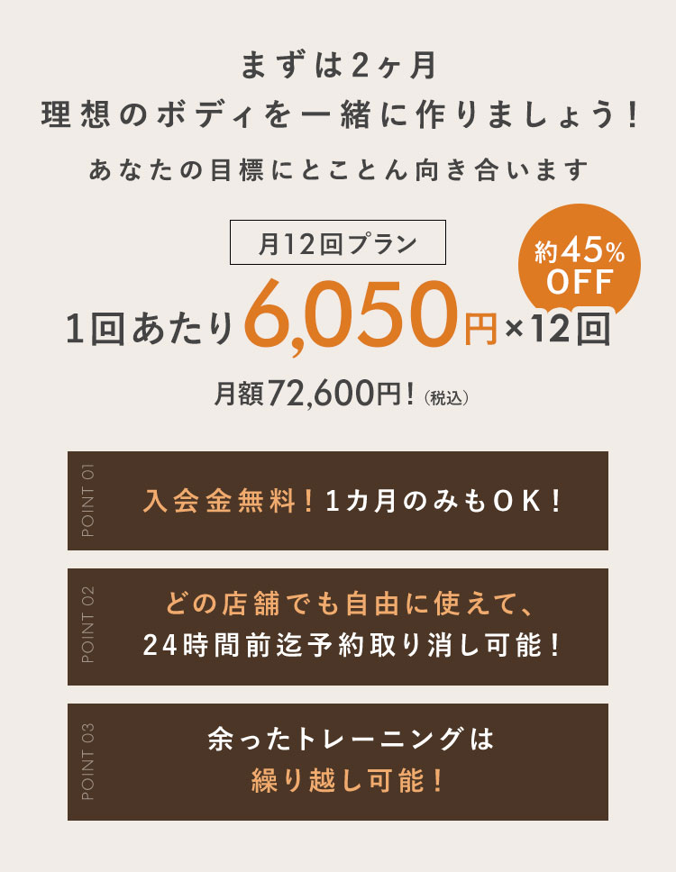 ますは2カ月運動すれば必ず痩せる