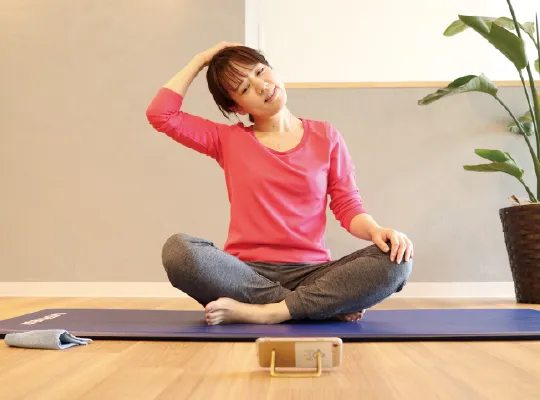 自宅でもしっかり鍛えられます