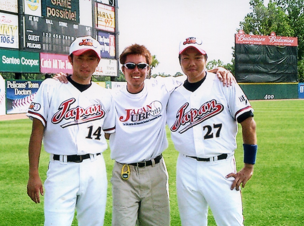 日本代表トレーナー時代の小山トレーナー