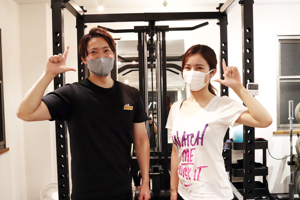 佐々木TRと菅野さん