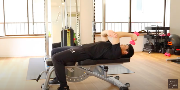 ワンハンドトライセプスエクステンション