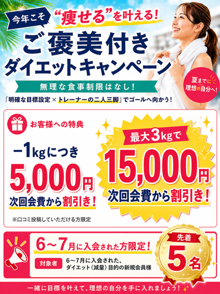 エビジム恵比寿店 キャンペーン情報
